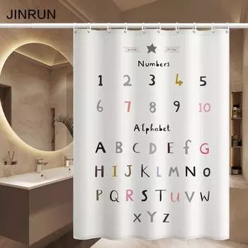 Утолщенная водонепроницаемая занавеска для ванной комнаты, устойчивая к плесени, занавеска для душа, занавеска для душевой перегородки, занавеска для душа, занавеска для ванной комнаты, бесплатная перфорация 80x180