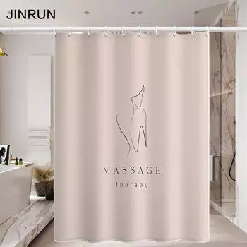 Утолщенная водонепроницаемая занавеска для ванной комнаты, устойчивая к плесени, занавеска для душа, занавеска для душевой перегородки, занавеска для душа, занавеска для ванной комнаты, бесплатная перфорация 80x180