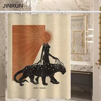 Утолщенная водонепроницаемая занавеска для ванной комнаты, устойчивая к плесени, занавеска для душа, занавеска для душевой перегородки, занавеска для душа, занавеска для ванной комнаты, бесплатная перфорация 80x180