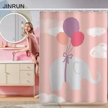 Утолщенная водонепроницаемая занавеска для ванной комнаты, устойчивая к плесени, занавеска для душа, занавеска для душевой перегородки, занавеска для душа, занавеска для ванной комнаты, бесплатная перфорация 80x180