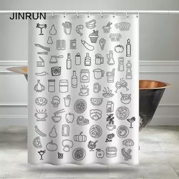 Утолщенная водонепроницаемая занавеска для ванной комнаты, устойчивая к плесени, занавеска для душа, занавеска для душевой перегородки, занавеска для душа, занавеска для ванной комнаты, бесплатная перфорация 80x180