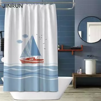 Утолщенная водонепроницаемая занавеска для ванной комнаты, устойчивая к плесени, занавеска для душа, занавеска для душевой перегородки, занавеска для душа, занавеска для ванной комнаты, бесплатная перфорация 80x180