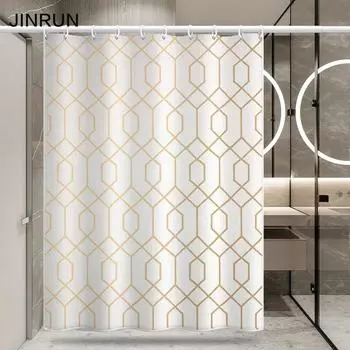Утолщенная водонепроницаемая занавеска для ванной комнаты, устойчивая к плесени, занавеска для душа, занавеска для душевой перегородки, занавеска для душа, занавеска для ванной комнаты, бесплатная перфорация 80x180