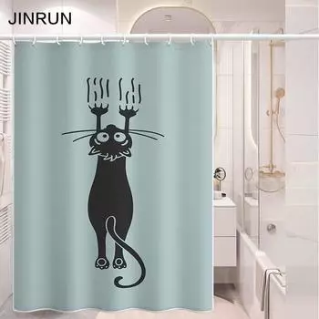 Утолщенная водонепроницаемая занавеска для ванной комнаты, устойчивая к плесени, занавеска для душа, занавеска для душевой перегородки, занавеска для душа, занавеска для ванной комнаты, бесплатная перфорация 80x180