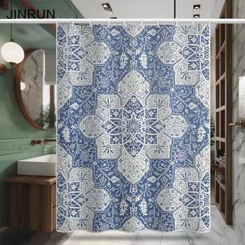 Утолщенная водонепроницаемая занавеска для ванной комнаты, устойчивая к плесени, занавеска для душа, занавеска для душевой перегородки, занавеска для душа, занавеска для ванной комнаты, бесплатная перфорация 80x180