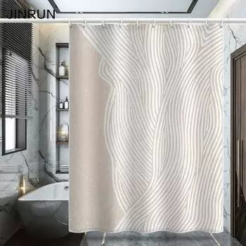 Утолщенная водонепроницаемая занавеска для ванной комнаты, устойчивая к плесени, занавеска для душа, занавеска для душевой перегородки, занавеска для душа, занавеска для ванной комнаты, бесплатная перфорация 80x180