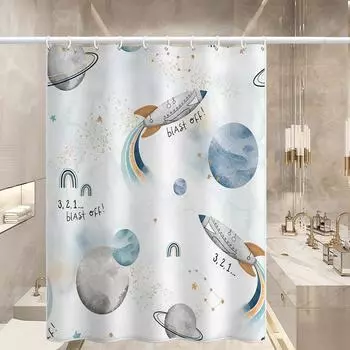 Утолщенная водонепроницаемая занавеска для ванной комнаты, устойчивая к плесени, занавеска для душа, занавеска для душевой перегородки, занавеска для душа, занавеска для ванной комнаты, бесплатная перфорация 80x180