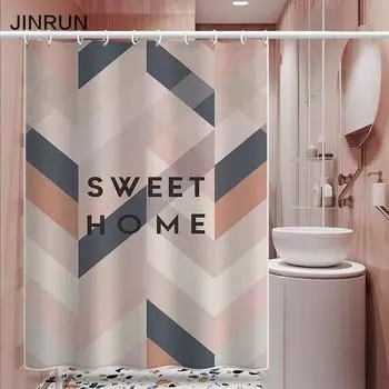 Утолщенная водонепроницаемая занавеска для ванной комнаты, устойчивая к плесени, занавеска для душа, занавеска для душевой перегородки, занавеска для душа, занавеска для ванной комнаты, бесплатная перфорация 80x180