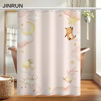 Утолщенная водонепроницаемая занавеска для ванной комнаты, устойчивая к плесени, занавеска для душа, занавеска для душевой перегородки, занавеска для душа, занавеска для ванной комнаты, бесплатная перфорация 80x180