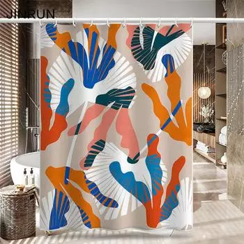 Утолщенная водонепроницаемая занавеска для ванной комнаты, устойчивая к плесени, занавеска для душа, занавеска для душевой перегородки, занавеска для душа, занавеска для ванной комнаты, бесплатная перфорация 80x180