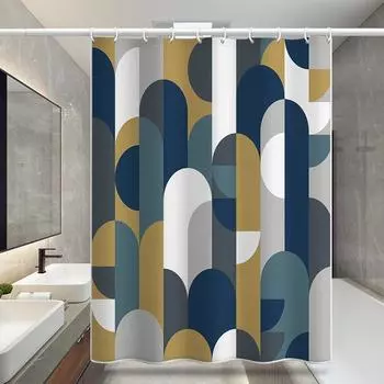 Утолщенная водонепроницаемая занавеска для ванной комнаты, устойчивая к плесени, занавеска для душа, занавеска для душевой перегородки, занавеска для душа, занавеска для ванной комнаты, бесплатная перфорация 80x180