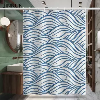 Утолщенная водонепроницаемая занавеска для ванной комнаты, устойчивая к плесени, занавеска для душа, занавеска для душевой перегородки, занавеска для душа, занавеска для ванной комнаты, бесплатная перфорация 80x180