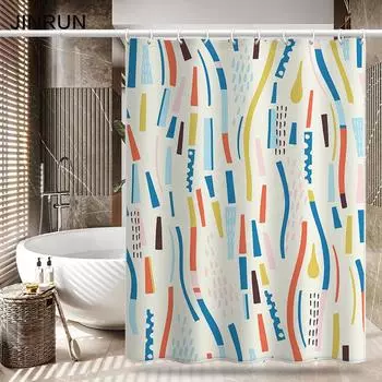 Утолщенная водонепроницаемая занавеска для ванной комнаты, устойчивая к плесени, занавеска для душа, занавеска для душевой перегородки, занавеска для душа, занавеска для ванной комнаты, бесплатная перфорация 80x180