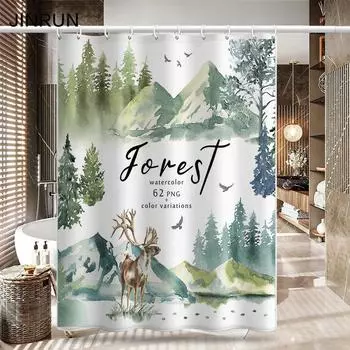 Утолщенная водонепроницаемая занавеска для ванной комнаты, устойчивая к плесени, занавеска для душа, занавеска для душевой перегородки, занавеска для душа, занавеска для ванной комнаты, бесплатная перфорация 80x180