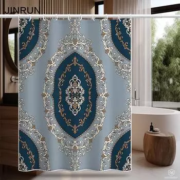 Утолщенная водонепроницаемая занавеска для ванной комнаты, устойчивая к плесени, занавеска для душа, занавеска для душевой перегородки, занавеска для душа, занавеска для ванной комнаты, бесплатная перфорация 80x180