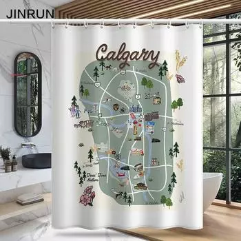 Утолщенная водонепроницаемая занавеска для ванной комнаты, устойчивая к плесени, занавеска для душа, занавеска для душевой перегородки, занавеска для душа, занавеска для ванной комнаты, бесплатная перфорация 80x180