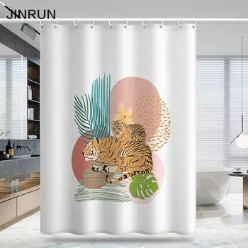 Утолщенная водонепроницаемая занавеска для ванной комнаты, устойчивая к плесени, занавеска для душа, занавеска для душевой перегородки, занавеска для душа, занавеска для ванной комнаты, бесплатная перфорация 80x180