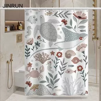 Утолщенная водонепроницаемая занавеска для ванной комнаты, устойчивая к плесени, занавеска для душа, занавеска для душевой перегородки, занавеска для душа, занавеска для ванной комнаты, бесплатная перфорация 80x180