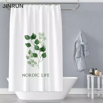 Утолщенная водонепроницаемая занавеска для ванной комнаты, устойчивая к плесени, занавеска для душа, занавеска для душевой перегородки, занавеска для душа, занавеска для ванной комнаты, бесплатная перфорация 80X180