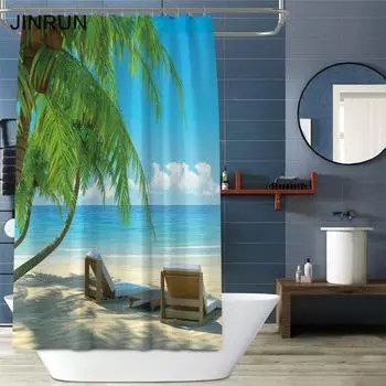 Утолщенная водонепроницаемая занавеска для ванной комнаты, устойчивая к плесени, занавеска для душа, занавеска для душевой перегородки, занавеска для душа, занавеска для ванной комнаты, бесплатная перфорация 80x180