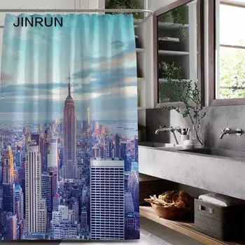 Утолщенная водонепроницаемая занавеска для ванной комнаты, устойчивая к плесени, занавеска для душа, занавеска для душевой перегородки, занавеска для душа, занавеска для ванной комнаты, бесплатная перфорация 80x180