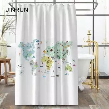 Утолщенная водонепроницаемая занавеска для ванной комнаты, устойчивая к плесени, занавеска для душа, занавеска для душевой перегородки, занавеска для душа, занавеска для ванной комнаты, бесплатная перфорация 80x180