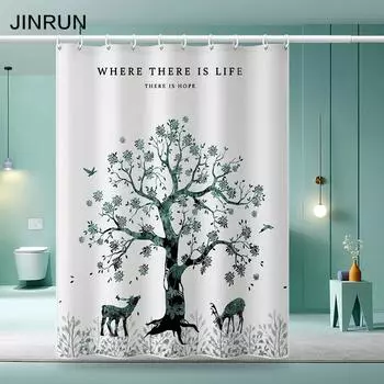 Утолщенная водонепроницаемая занавеска для ванной комнаты, устойчивая к плесени, занавеска для душа, занавеска для душевой перегородки, занавеска для душа, занавеска для ванной комнаты, бесплатная перфорация 80x180