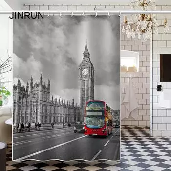 Утолщенная водонепроницаемая занавеска для ванной комнаты, устойчивая к плесени, занавеска для душа, занавеска для душевой перегородки, занавеска для душа, занавеска для ванной комнаты, бесплатная перфорация 80x180