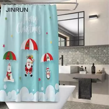 Утолщенная водонепроницаемая занавеска для ванной комнаты, устойчивая к плесени, занавеска для душа, занавеска для душевой перегородки, занавеска для душа, занавеска для ванной комнаты, бесплатная перфорация 80x180