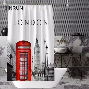 Утолщенная водонепроницаемая занавеска для ванной комнаты, устойчивая к плесени, занавеска для душа, занавеска для душевой перегородки, занавеска для душа, занавеска для ванной комнаты, бесплатная перфорация 80x180