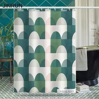 Утолщенная водонепроницаемая занавеска для ванной комнаты, устойчивая к плесени, занавеска для душа, занавеска для душевой перегородки, занавеска для душа, занавеска для ванной комнаты, бесплатная перфорация 80x180