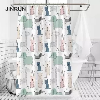 Утолщенная водонепроницаемая занавеска для ванной комнаты, устойчивая к плесени, занавеска для душа, занавеска для душевой перегородки, занавеска для душа, занавеска для ванной комнаты, бесплатная перфорация 80x180