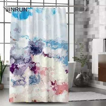 Утолщенная водонепроницаемая занавеска для ванной комнаты, устойчивая к плесени, занавеска для душа, занавеска для душевой перегородки, занавеска для душа, занавеска для ванной комнаты, бесплатная перфорация 80x180