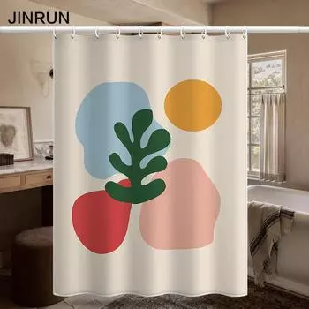 Утолщенная водонепроницаемая занавеска для ванной комнаты, устойчивая к плесени, занавеска для душа, занавеска для душевой перегородки, занавеска для душа, занавеска для ванной комнаты, бесплатная перфорация 80x180