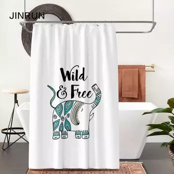 Утолщенная водонепроницаемая занавеска для ванной комнаты, устойчивая к плесени, занавеска для душа, занавеска для душевой перегородки, занавеска для душа, занавеска для ванной комнаты, бесплатная перфорация 80x180