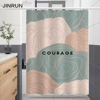 Утолщенная водонепроницаемая занавеска для ванной комнаты, устойчивая к плесени, занавеска для душа, занавеска для душевой перегородки, занавеска для душа, занавеска для ванной комнаты, бесплатная перфорация 80x180