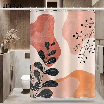 Утолщенная водонепроницаемая занавеска для ванной комнаты, устойчивая к плесени, занавеска для душа, занавеска для душевой перегородки, занавеска для душа, занавеска для ванной комнаты, бесплатная перфорация 80x180