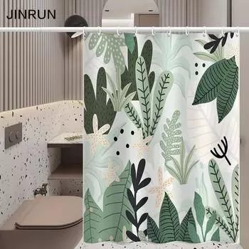 Утолщенная водонепроницаемая занавеска для ванной комнаты, устойчивая к плесени, занавеска для душа, занавеска для душевой перегородки, занавеска для душа, занавеска для ванной комнаты, бесплатная перфорация 80x180