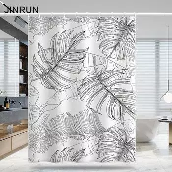 Утолщенная водонепроницаемая занавеска для ванной комнаты, устойчивая к плесени, занавеска для душа, занавеска для душевой перегородки, занавеска для душа, занавеска для ванной комнаты, бесплатная перфорация 80x180