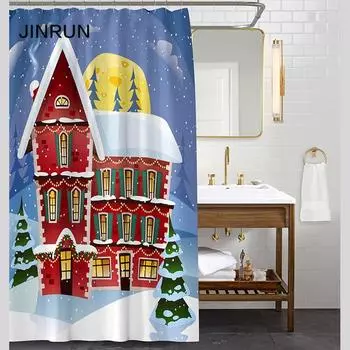 Утолщенная водонепроницаемая занавеска для ванной комнаты, устойчивая к плесени, занавеска для душа, занавеска для душевой перегородки, занавеска для душа, занавеска для ванной комнаты, бесплатная перфорация 80x180