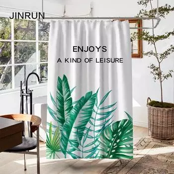 Утолщенная водонепроницаемая занавеска для ванной комнаты, устойчивая к плесени, занавеска для душа, занавеска для душевой перегородки, занавеска для душа, занавеска для ванной комнаты, бесплатная перфорация 80x180