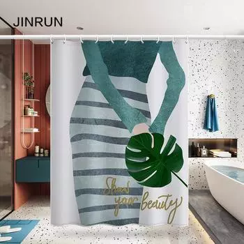 Утолщенная водонепроницаемая занавеска для ванной комнаты, устойчивая к плесени, занавеска для душа, занавеска для душевой перегородки, занавеска для душа, занавеска для ванной комнаты, бесплатная перфорация 80x180