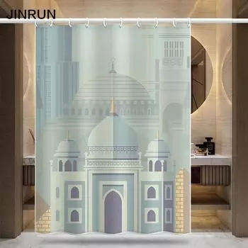 Утолщенная водонепроницаемая занавеска для ванной комнаты, устойчивая к плесени, занавеска для душа, занавеска для душевой перегородки, занавеска для душа, занавеска для ванной комнаты, бесплатная перфорация 80x180