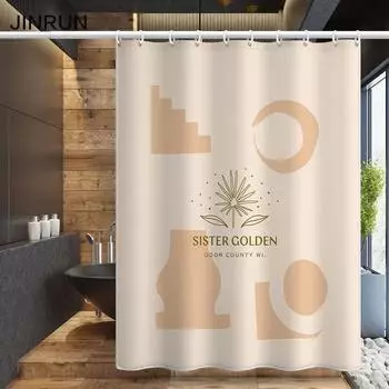 Утолщенная водонепроницаемая занавеска для ванной комнаты, устойчивая к плесени, занавеска для душа, занавеска для душевой перегородки, занавеска для душа, занавеска для ванной комнаты, бесплатная перфорация 80x180