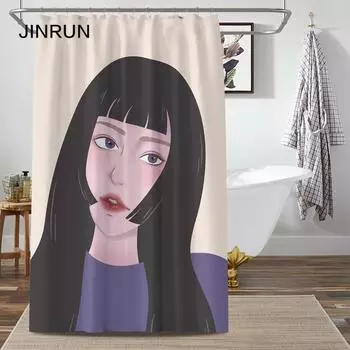 Утолщенная водонепроницаемая занавеска для ванной комнаты, устойчивая к плесени, занавеска для душа, занавеска для душевой перегородки, занавеска для душа, занавеска для ванной комнаты, бесплатная перфорация 80X180