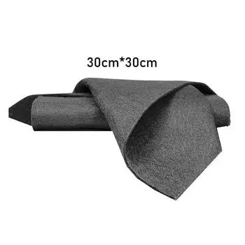 Утолщенная волшебная чистящая салфетка из микрофибры для кухни, стекла, автомобиля, полотенце для чистки стекла, многоразовые моющиеся безворсовые чистящие тряпки 1pcs