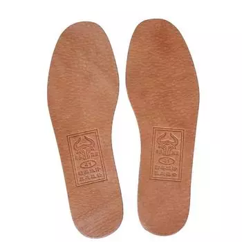 Утолщенная впитывающая пот и дышащая стелька с дезодорантом из дубильной кожи, стелька для обуви из натуральной кожи 38