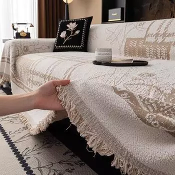 Утолщенное полотенце для дивана, все включено, защита от царапин от кошек, всесезонный универсальный нескользящий коврик для стула, подстилка для домашних животных 180x130cm