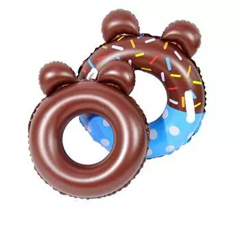 утолщенное сиденье для плавания с милыми животными, детский открытый бассейн, запасы воды, безопасный подлокотник, кольцо для плавания