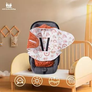 Утолщенное стеганое одеяло для пеленания младенцев M3-12 80*85CM